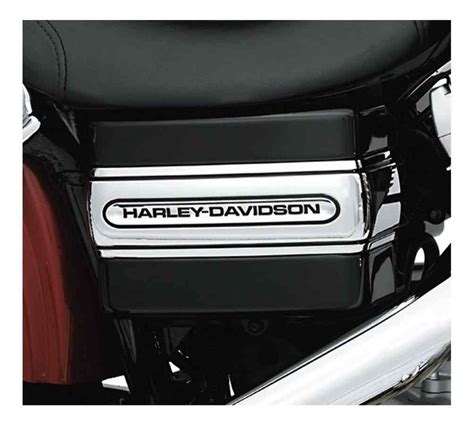 2002 harley davidson dyna electric box chrome cover|harley Chrome battery covers.